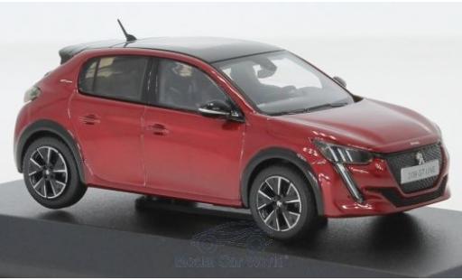 Modellautos Peugeot 208 1/43 Norev GT rot/schwarz 2019 Peugeot 208 1/43 Norev GT rot/schwarz 2019 modellautos