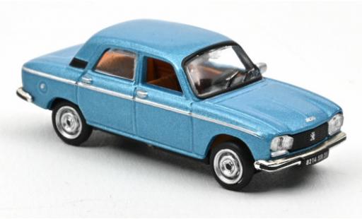 Peugeot 304 1/87 Norev GL mettalic blau 1977 ohne Vitrine modellautos