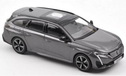Peugeot 308 1/43 Norev SW GT mettalic grau 2021 modellautos