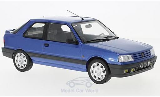 Modellautos Peugeot 309 GTI 16 1/18 Norev GTI 16 mettalic blau 1991 Peugeot 309 GTI 16 1/18 Norev GTI 16 mettalic blau 1991 modellautos