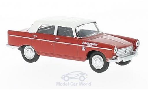 Modellautos Peugeot 404 1/64 Norev rot/weiss Cycliste - Directeur de la Course (F) 1961 Peugeot 404 1/64 Norev rot/weiss Cycliste - Directeur de la Course (F) 1961 modellautos
