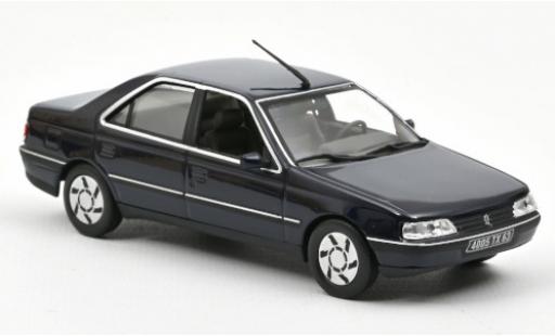 Modellautos Peugeot 405 1/43 Norev SRi blau 1991 Peugeot 405 1/43 Norev SRi blau 1991 modellautos