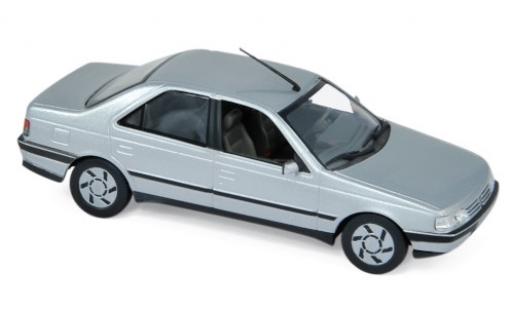 Modellautos Peugeot 405 1/43 Norev SRi silber 1991 Peugeot 405 1/43 Norev SRi silber 1991 modellautos