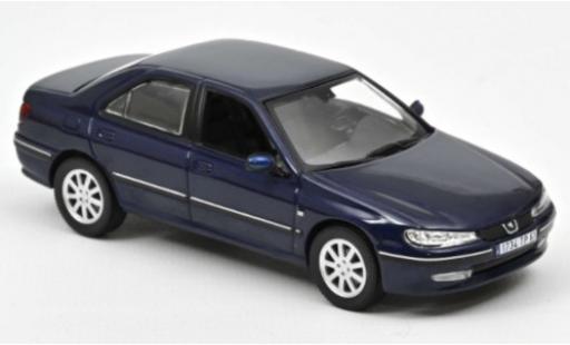 Peugeot 406 1/43 Norev blau 2003 modellautos