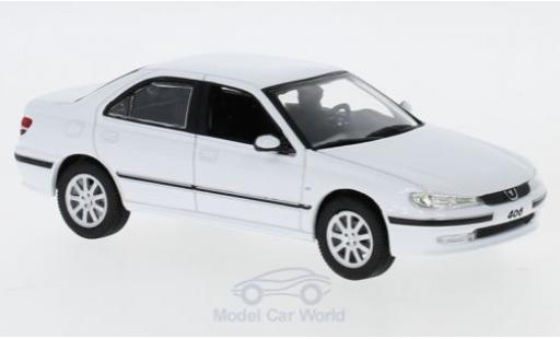 Peugeot 406 1/43 Norev weiss 2003 modellautos
