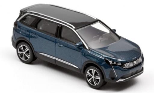 Modellautos Peugeot 5008 1/64 Norev mettalic blau/schwarz 2020 Peugeot 5008 1/64 Norev mettalic blau/schwarz 2020 modellautos