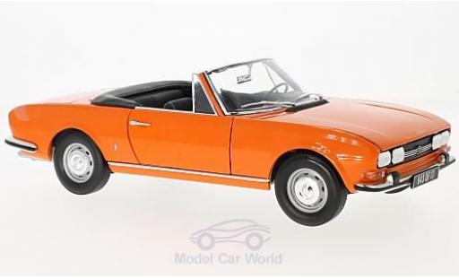 Modellautos Peugeot 504 Cabriolet 1/18 Norev Cabriolet orange 1970 Peugeot 504 Cabriolet 1/18 Norev Cabriolet orange 1970 modellautos