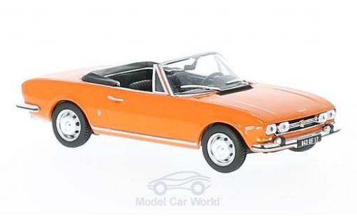 Modellautos Peugeot 504 Cabriolet 1/43 Norev Cabriolet orange 1970 SoftTop liegt bei Peugeot 504 Cabriolet 1/43 Norev Cabriolet orange 1970 SoftTop liegt bei modellautos