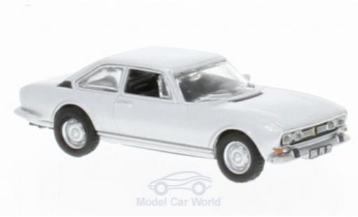 Modellautos Peugeot 504 1/87 Norev Coupe silber 1971 ohne Vitrine Peugeot 504 1/87 Norev Coupe silber 1971 ohne Vitrine modellautos