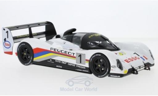 Peugeot 905 1992 1/18 Norev No.1 24h Le Mans 1992 Y.Dalmas/D.Warwick/M.Blundell modellautos