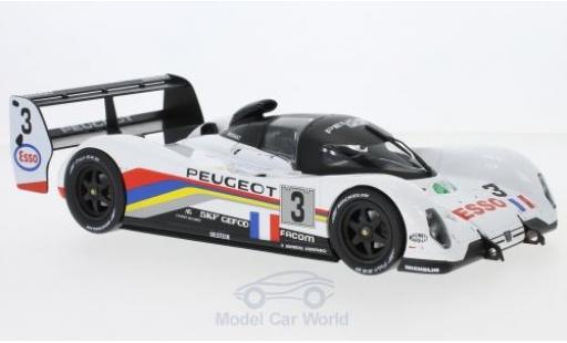 Peugeot 905 1/18 Norev No.3 24h Le Mans 1993 C.Bouchut/E.Helary/G.Brabham modellautos