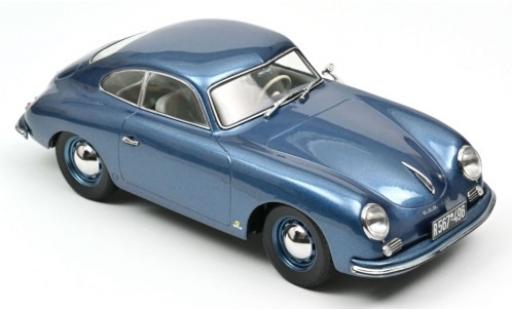 Modellautos Porsche 356 1/18 Norev Coupé mettalic blau 1952 Porsche 356 1/18 Norev Coupé mettalic blau 1952 modellautos