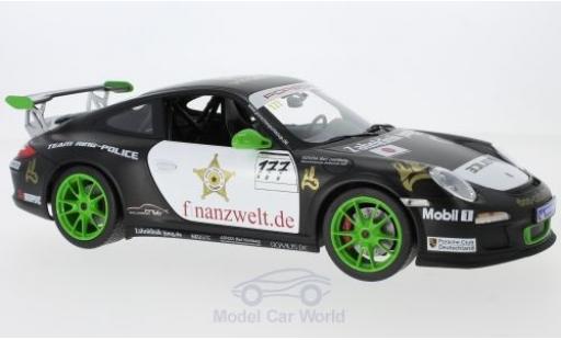 Porsche 997 GT3 RS 1/18 Norev 911 (II) GT3 RS No.177 Flash-Racing Team Ring Police Sports Cup 2011 J.van Ommen/J.E.Slooten modellautos