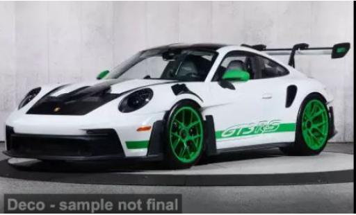 Modellautos Porsche 911 1/18 Norev GT3 RS weiss/grün 2022 1:18 Porsche 911 1/18 Norev GT3 RS weiss/grün 2022 1:18 modellautos