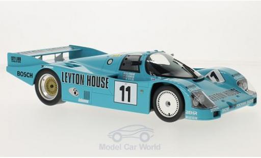 Porsche 962 1987 1/18 Norev C No.11 Kremer Racing Leyton House 24h Le Mans 1987 G.Fouche/F.Konrad/W.Taylor modellautos