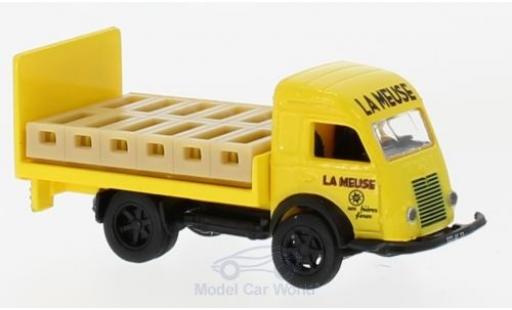 Modellautos Renault Galion 1/87 Norev Brasseur gelb 1963 mit Ladegut Getränkekisten Renault Galion 1/87 Norev Brasseur gelb 1963 mit Ladegut Getränkekisten modellautos
