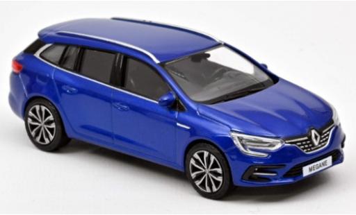 Renault Megane 1/43 Norev Estate mettalic blau 2020 modellautos