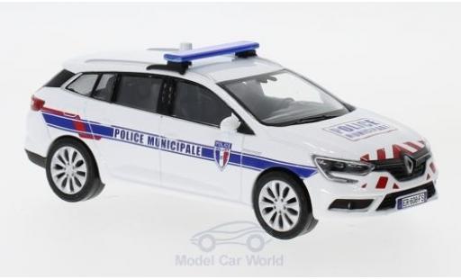 Renault Megane 1/43 Norev Estate Police Municipale (F) 2016 modellautos