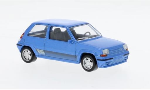 Renault 5 GT Turbo 1/43 Norev SuperCinq GT Turbo Ph II metallise blau 1988 1:43 modellautos