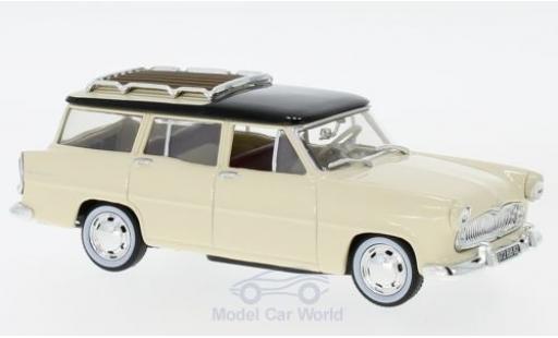 Simca Vedette 1/43 Norev Marly beige/schwarz 1957 modellautos