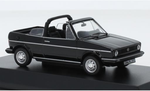 Modellautos Volkswagen Golf 1/43 Norev I Cabriolet schwarz 1981 Softtop couché avec Volkswagen Golf 1/43 Norev I Cabriolet schwarz 1981 Softtop couché avec modellautos