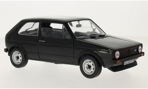 Modellautos Volkswagen Golf 1/18 Norev I GTI schwarz 1976 Volkswagen Golf 1/18 Norev I GTI schwarz 1976 modellautos