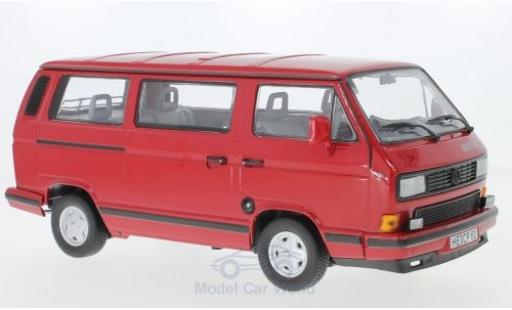 Modellautos Volkswagen T3 A 1/18 Norev Multivan Redstar rot 1992 Volkswagen T3 A 1/18 Norev Multivan Redstar rot 1992 modellautos