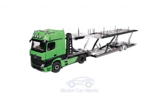 Modellautos Mercedes Actros 1/18 NZG GigaSpace 4X2 FH25 grün/silber 2018 Autotransporter Mercedes Actros 1/18 NZG GigaSpace 4X2 FH25 grün/silber 2018 Autotransporter modellautos
