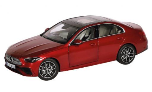 Mercedes Classe C 1/18 NZG mettalic rot 2021 modellautos