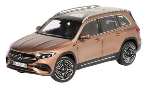Modellautos Mercedes CLA 1/18 NZG EQB mettalic brun clair 2021 Mercedes CLA 1/18 NZG EQB mettalic brun clair 2021 modellautos