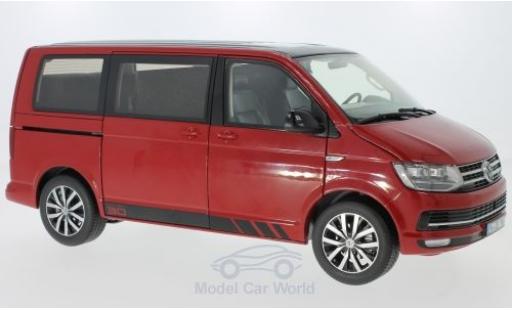 Modellautos Volkswagen T6 1/18 NZG Multivan rot/schwarz 2015 Edition 30 Volkswagen T6 1/18 NZG Multivan rot/schwarz 2015 Edition 30 modellautos