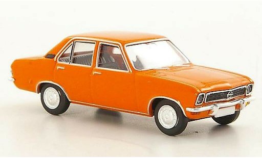 Opel Ascona A Base 1/87 Brekina orange 4-Turer modellautos