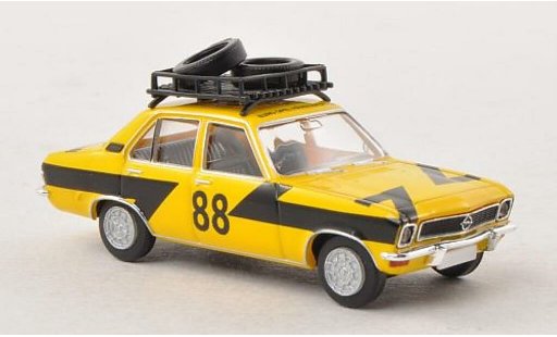 Opel Ascona A Rally 1/87 Brekina Rallye mit Dachladung Reifen modellautos