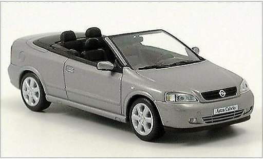 Opel Astra Cabriolet 1/43 Minichamps G Cabrio grau modellautos