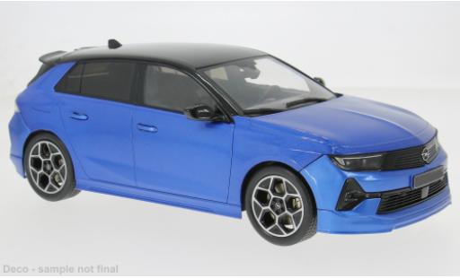 Opel Astra 1/18 MCG L blau 2023 1:18 modellautos