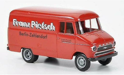 Opel Blitz Type A 1/87 Brekina Kasten Franz Pietsch modellautos