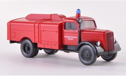 Opel Blitz Vorkrieg 1/87 Wiking Kesselwagen Freiwillige Feuerwehr Neustadt 1939 modellautos