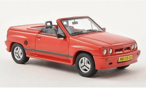 Opel Corsa Spider Irmscher i120 1/43 Neo rot 1985 modellautos