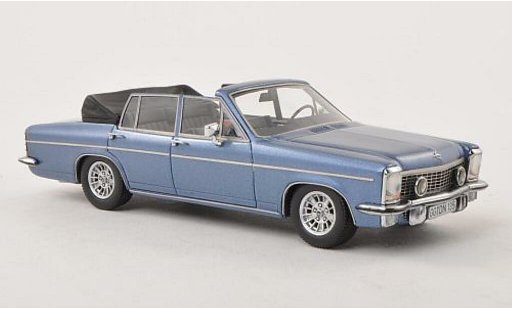 Opel Diplomat B Cabriolet Fissore 1/43 Neo B Cabrio blau 1971 modellautos