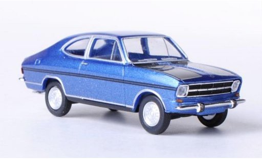 Opel Kadett B B 1/87 Herpa Coupe Rally blau/schwarz modellautos