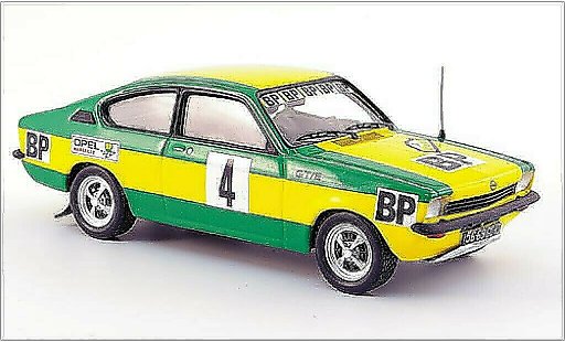 Opel Kadett C C 1/43 Trofeu GT/E No.4 BP Rallye des 1000 Pistes 1976 modellautos