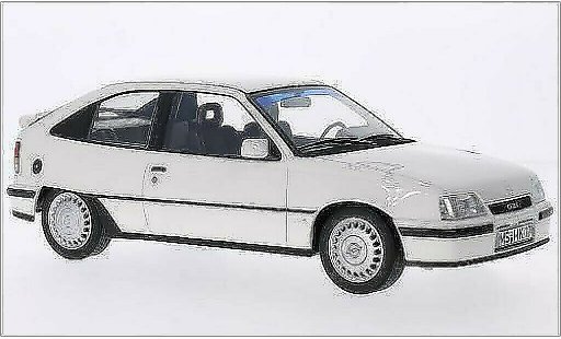 Opel Kadett E GSi 1/18 Norev weiss 1987 modellautos
