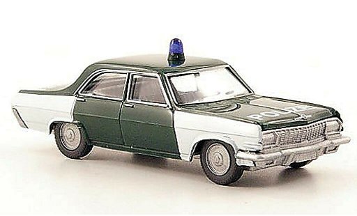 Opel Kapitan A 1/87 Wiking Polizei modellautos