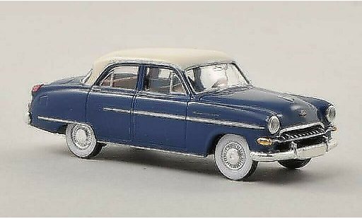 Opel Kapitan 1954 1/87 Brekina blau/beige modellautos