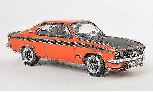 Opel Manta A 1/43 Schuco GT/E rot/matt-schwarz modellautos