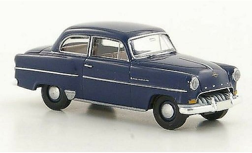 Opel Olympia Rekord 1/87 Brekina blau modellautos