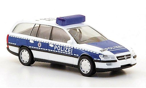 Opel Omega B Caravan 1/87 Herpa B Polizei Thuringen modellautos