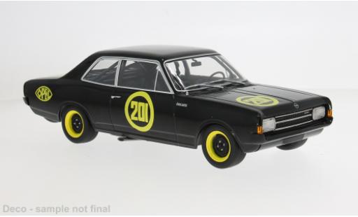 Opel Rekord 1/18 MCG C 1967 Schwarze Witwe #201 1:18 modellautos
