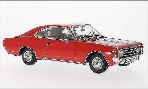 Opel Rekord C 1/18 Minichamps Coupe rot 1966 modellautos