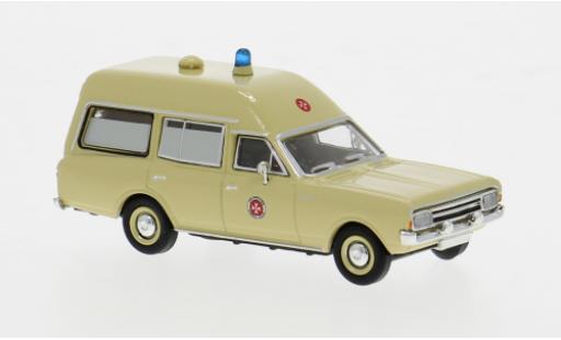 Opel Rekord 1/87 Brekina C KTW 1968 Johanniter Unfall Hilfe 1:87 modellautos